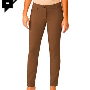 Brown 89th and Madison 5 pocket stretch pants